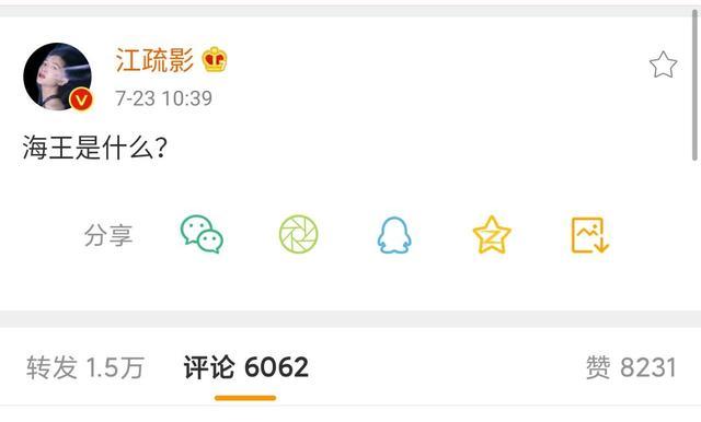 江疏影问海王是什么|江疏影问海王是什么是怎么回事?什么情况?终于真相了,原来是这样！