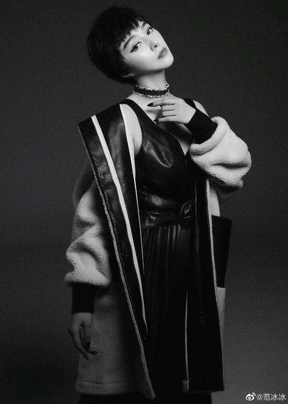 一颦一笑|范冰冰淡妆配白衬衫气质优雅 一颦一笑都很\"贵\"气质十足