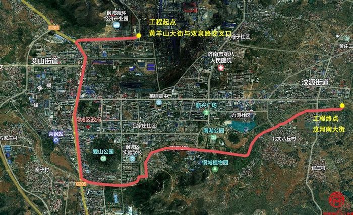 公告！钢城区黄羊山大街等路段进行热力管道施工 注意绕行