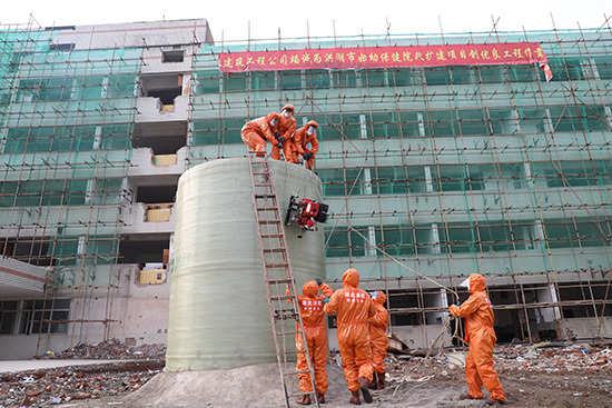 【战疫最前线】连续奋战12天 90后消防员转运360吨医疗废水