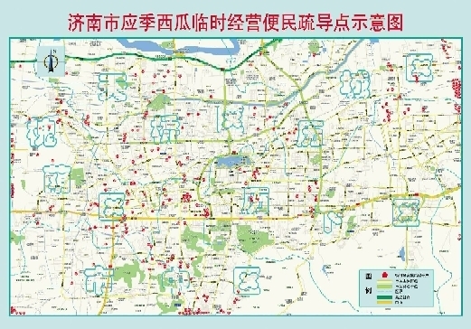 认准这张“西瓜地图” 济南市民今夏西瓜就靠它啦