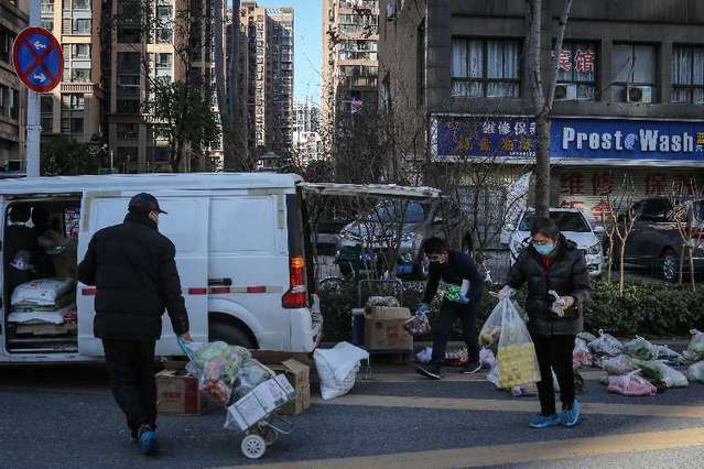 跟拍！武汉雪后，和送菜小哥一起出发