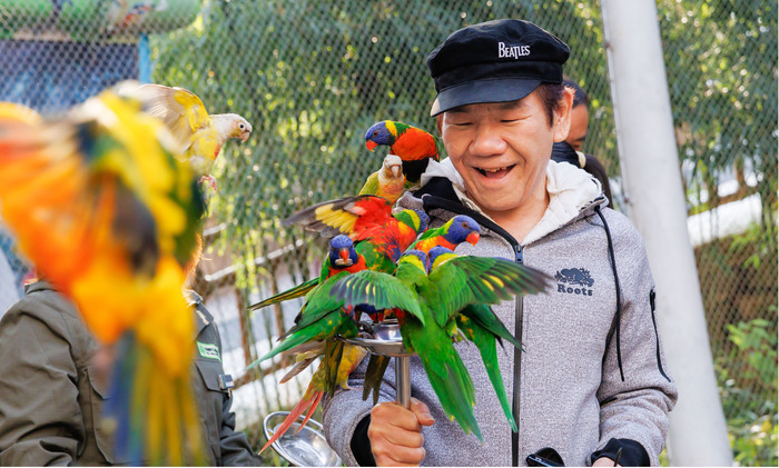 知名歌手赵传惊喜现身动物世界，与小小鸟梦幻联动