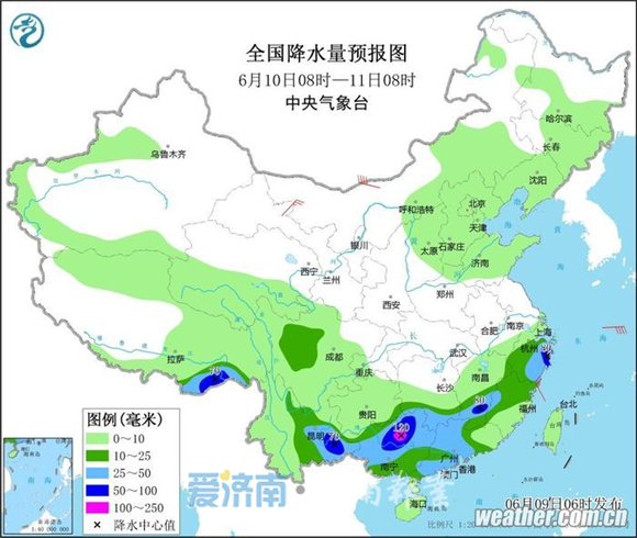夜雨“洒”泉城！10日济南凌晨至中午雷阵雨伴有7~9级风 降水概率70%