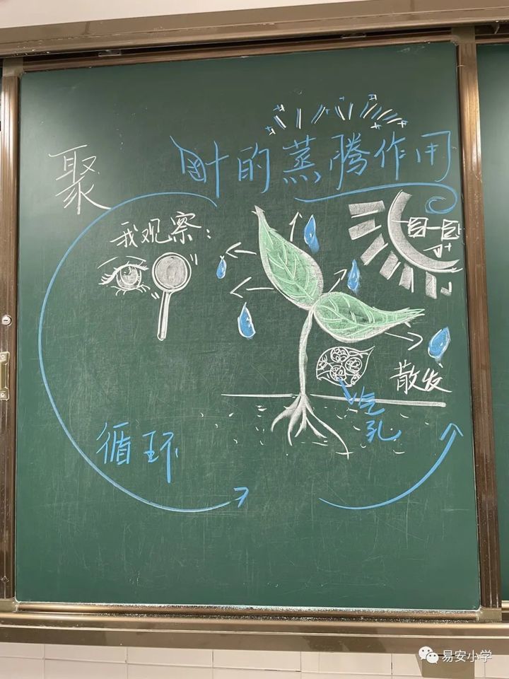 比画还好看的板书？来历城区易安小学看看
