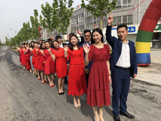 婚礼式颁证为章丘新时代文明实践添彩！