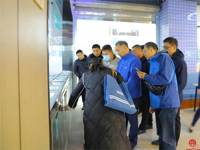 济南起步区迎接市城管局2023年第一季度生活垃圾分类联合检查