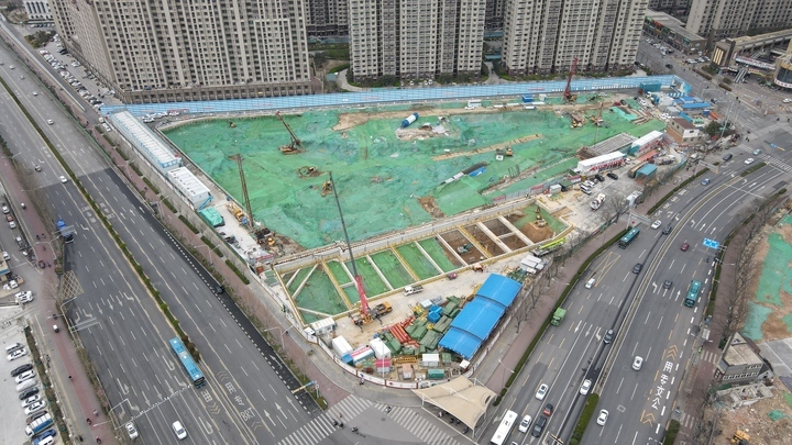 济南老商埠区首个大型TOD城市综合体开建