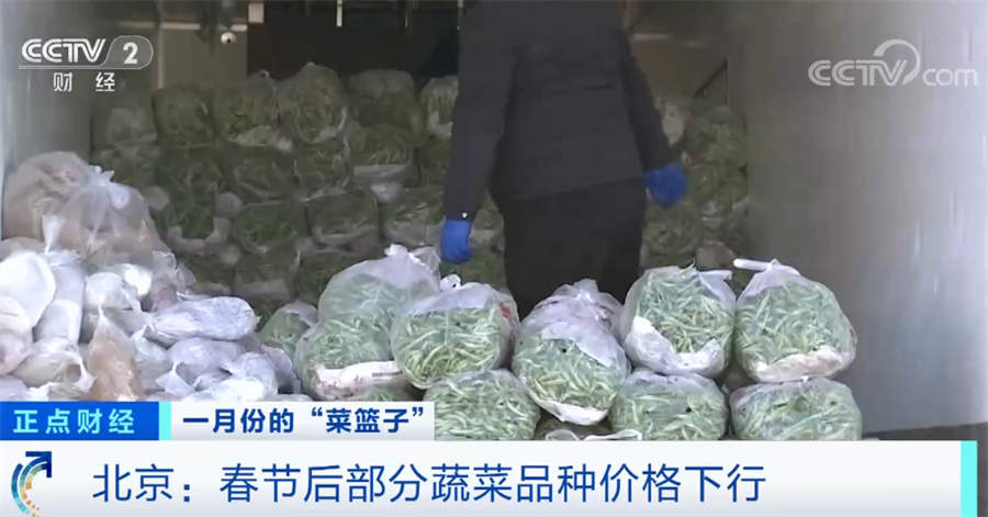 节后部分蔬菜品种价格下行