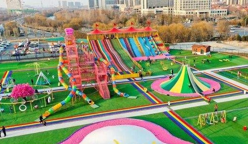 济南市区新增一处15000平方米儿童乐园