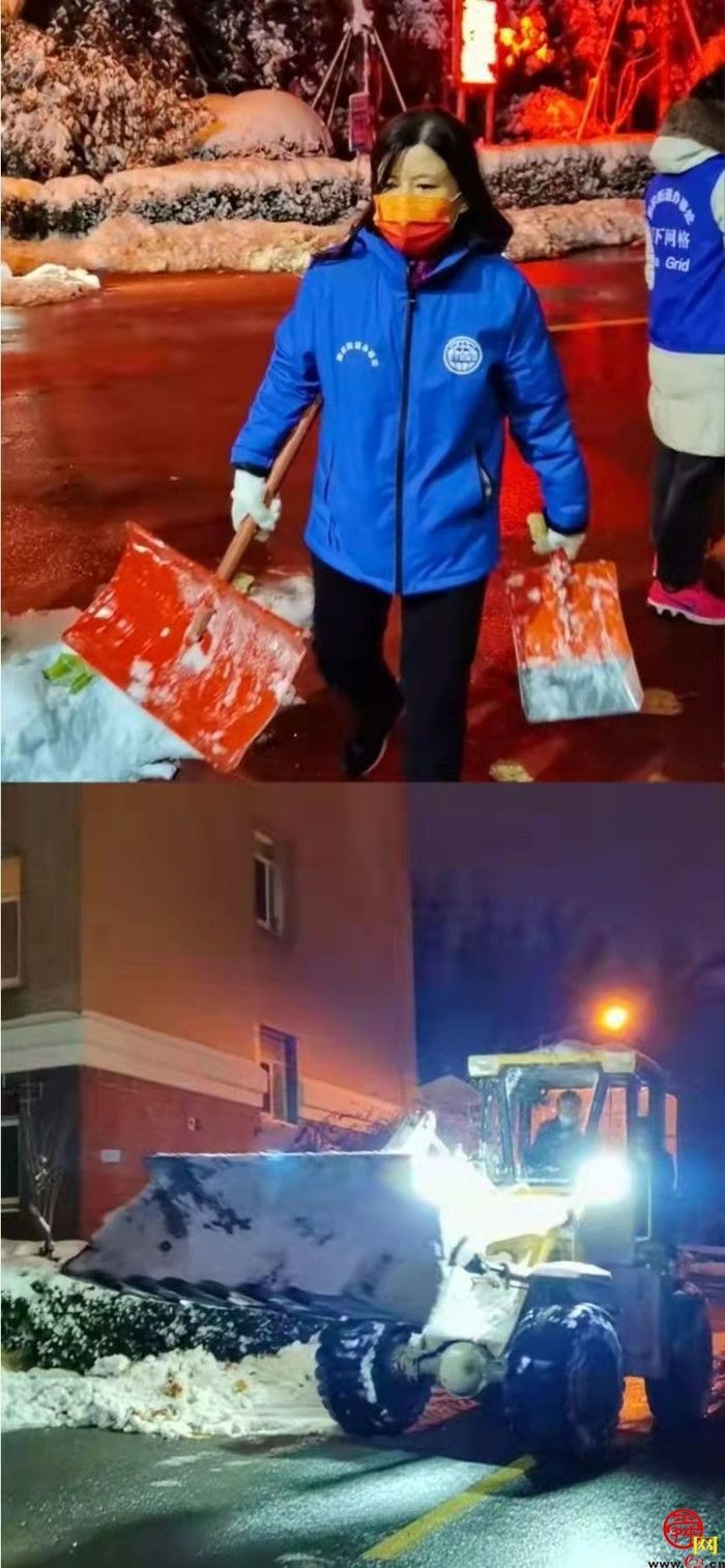 “踏”冰“浴”雪，逆行守护！历下区各部门各街道连夜奋战在扫雪破冰一线