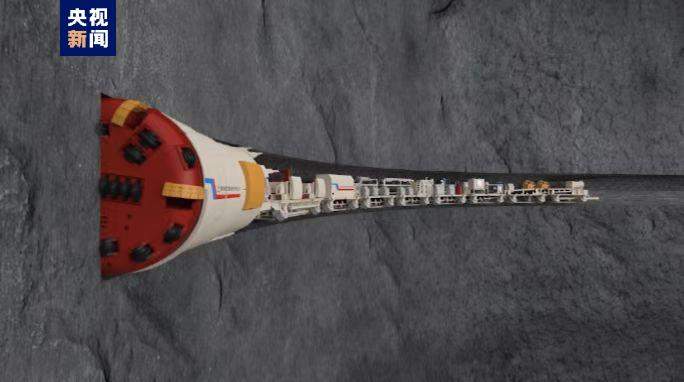 我国首台大坡度螺旋隧道掘进机“北山1号”投入使用