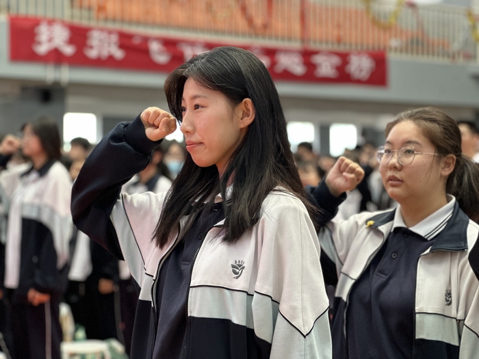 济南九中2020级学生举行毕业典礼