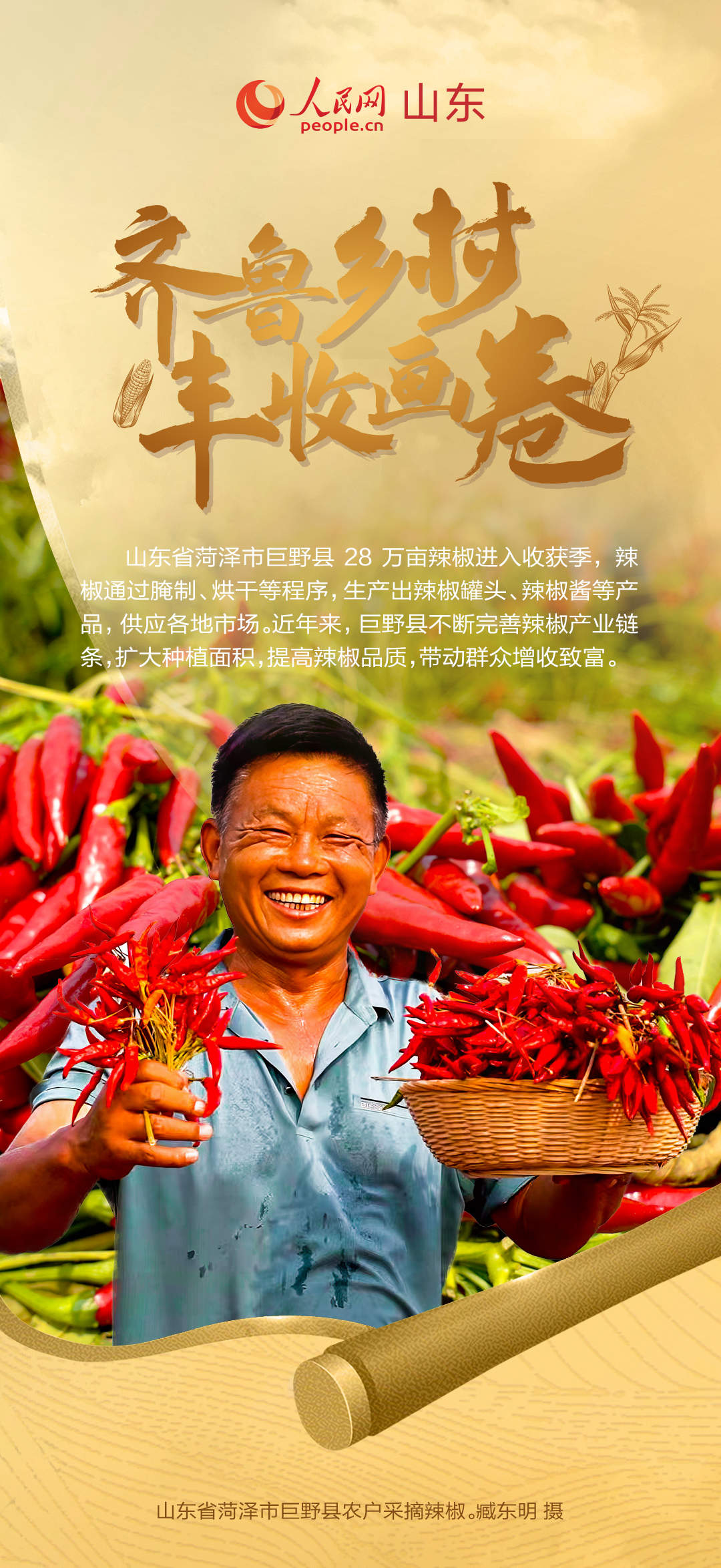 乡村振兴美如画 齐鲁大地好“丰”景