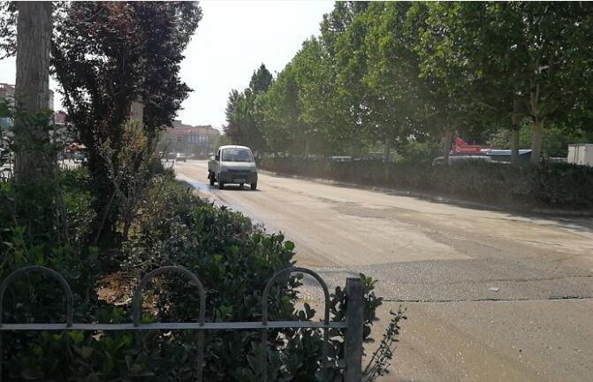 【啄木鸟在行动】市中区西山汽配城附近尘土飞扬