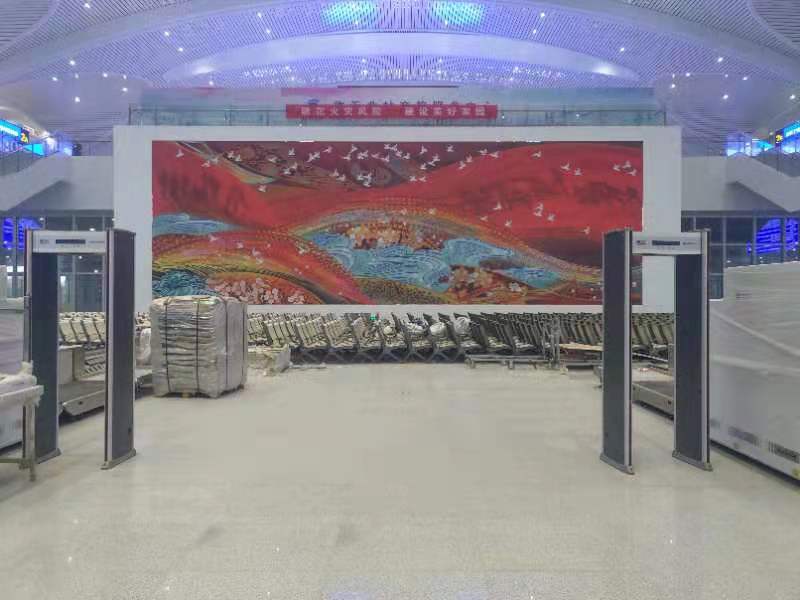 鲁南高铁临沂北站建设进入倒计时 站前广场即将完工