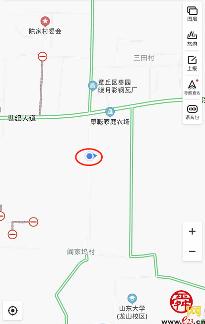 【啄木鸟在行动】章丘区康乾家庭农场附近建筑垃圾和渣土未覆盖
