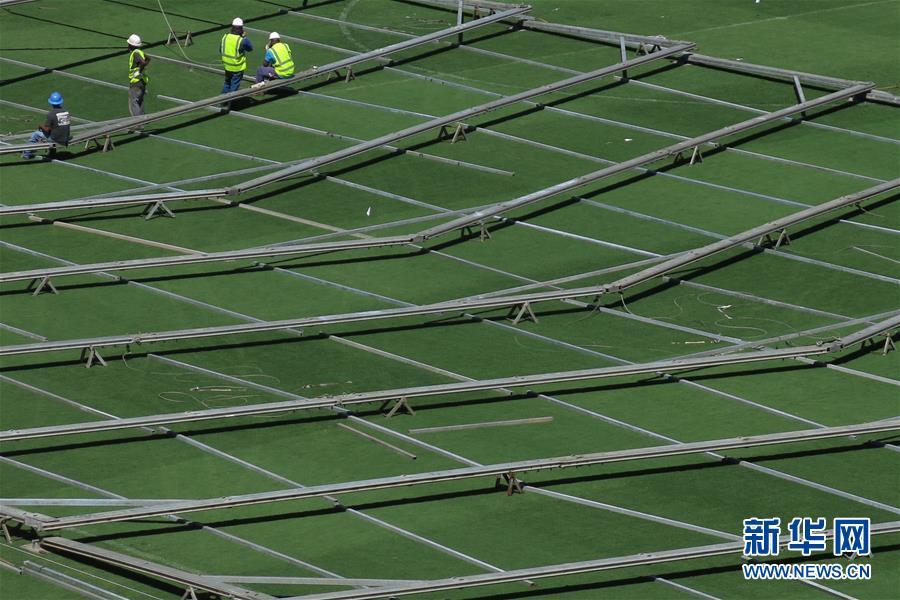 巴西开建方舱医院