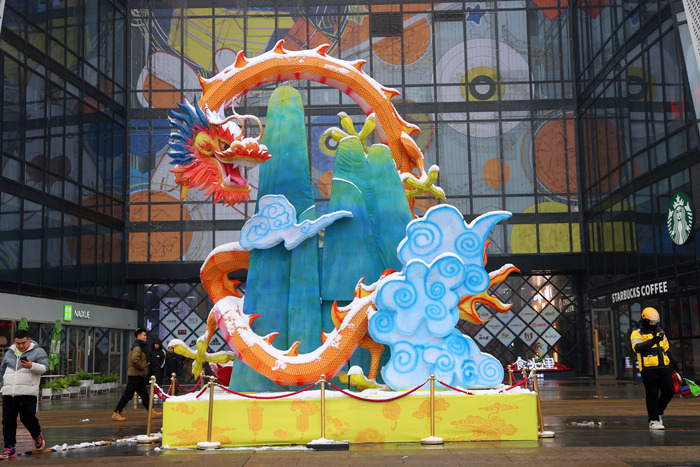 瑞雪兆丰年 泉城年味浓