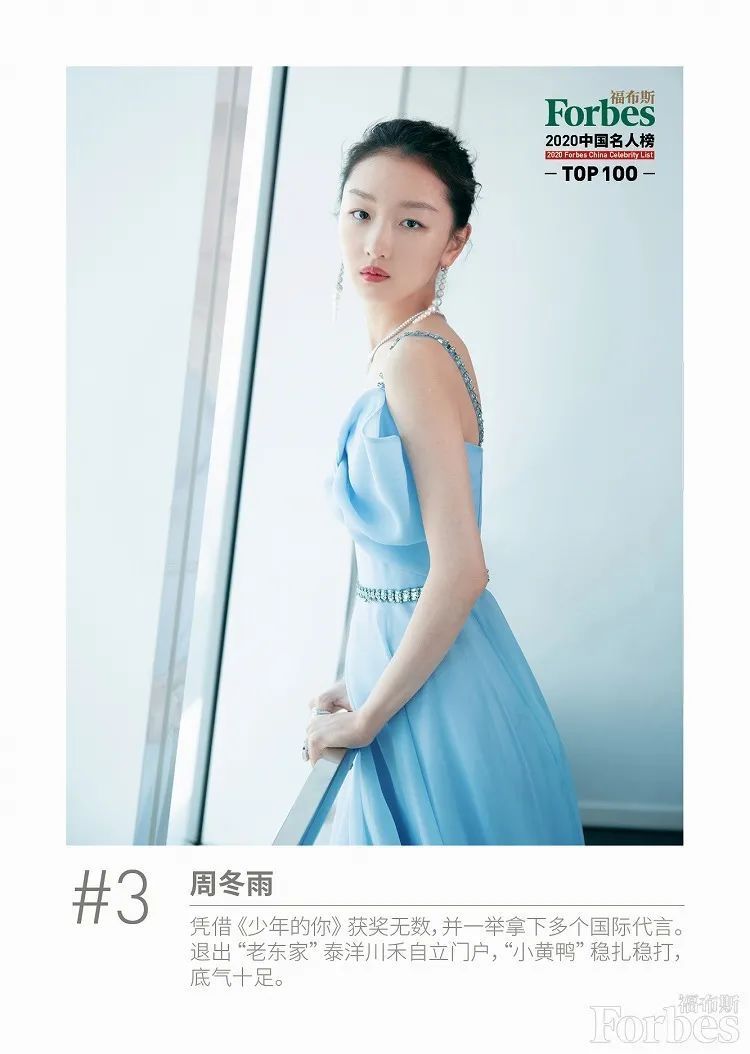 福布斯中国发布2020名人榜|厉害了！福布斯中国发布2020名人榜，易烊千玺荣登榜首