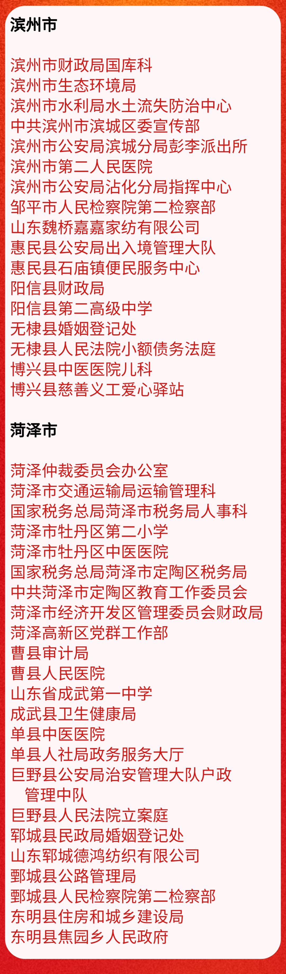 名单来了！山东省妇联表彰省三八红旗手标兵、三八红旗手、三八红旗集体