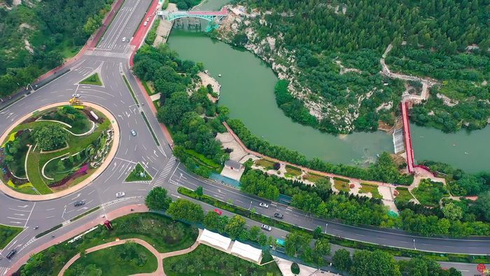 济南历阳湖环湖步道工程收尾 本月就可实现环湖游