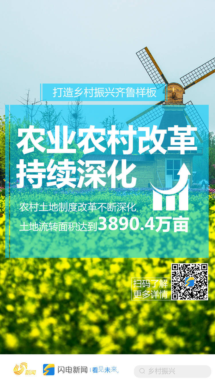 彰显农业大省担当！六张创意海报看乡村振兴齐鲁答卷