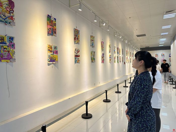 “2023年国家安全网络宣传周——网络安全进校园”主题画展正式启动