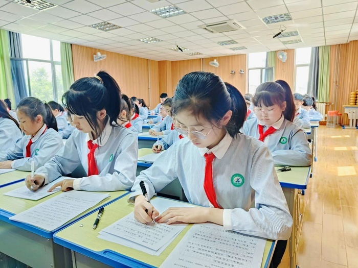 莱芜区世纪城小学举办现场作文比赛活动