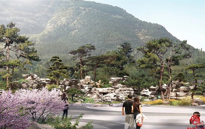 济南生态绿化项目｜“山东省第一绿色生态桥”佛慧山绿道连接桥今年8月底竣工