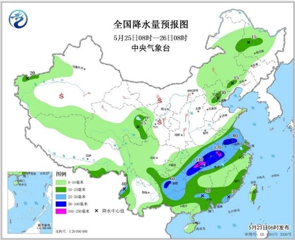 高温达鼎盛6省市超37℃ 中东部暴雨将至