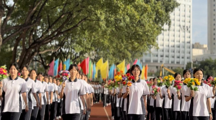 济南九中2023年秋季运动会精彩开幕