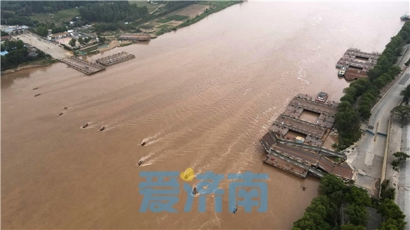 济南黄河流量持续上涨，预计30日下午达到最大流量