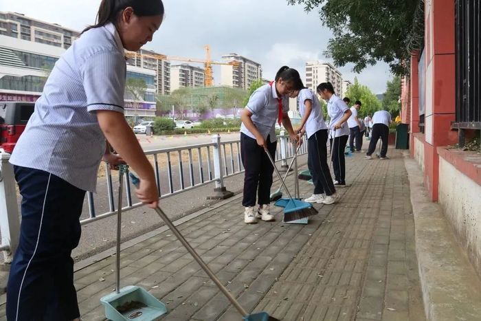 以劳动庆丰收！长清学子这样过丰收节