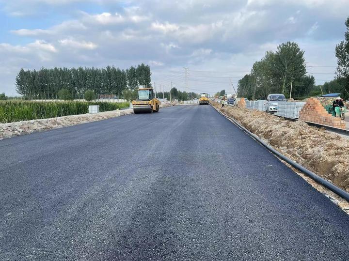 济太路在起步区全线贯通 该项目是济南国际标准地招商产业园三期工程