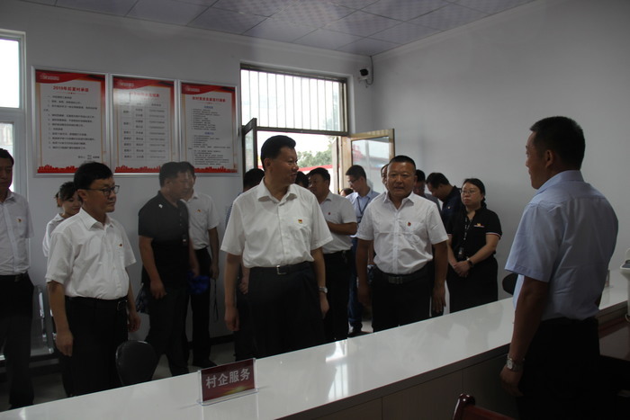 百名青年记者走基层丨2019年全区半年党建观摩评议活动第一站-归德站