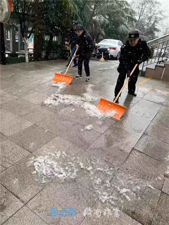 雪情就是命令丨守护安全，济南各级各部门奋斗在现场