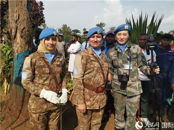  中国赴刚果（金）维和部队 应邀参加巴基斯坦维和部队授勋仪式 