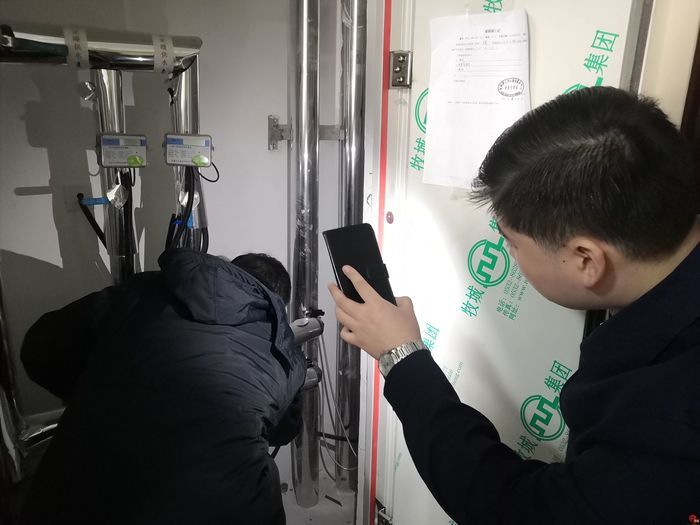 周末服务进社区   唐人中心迎来济南水务集团服务队