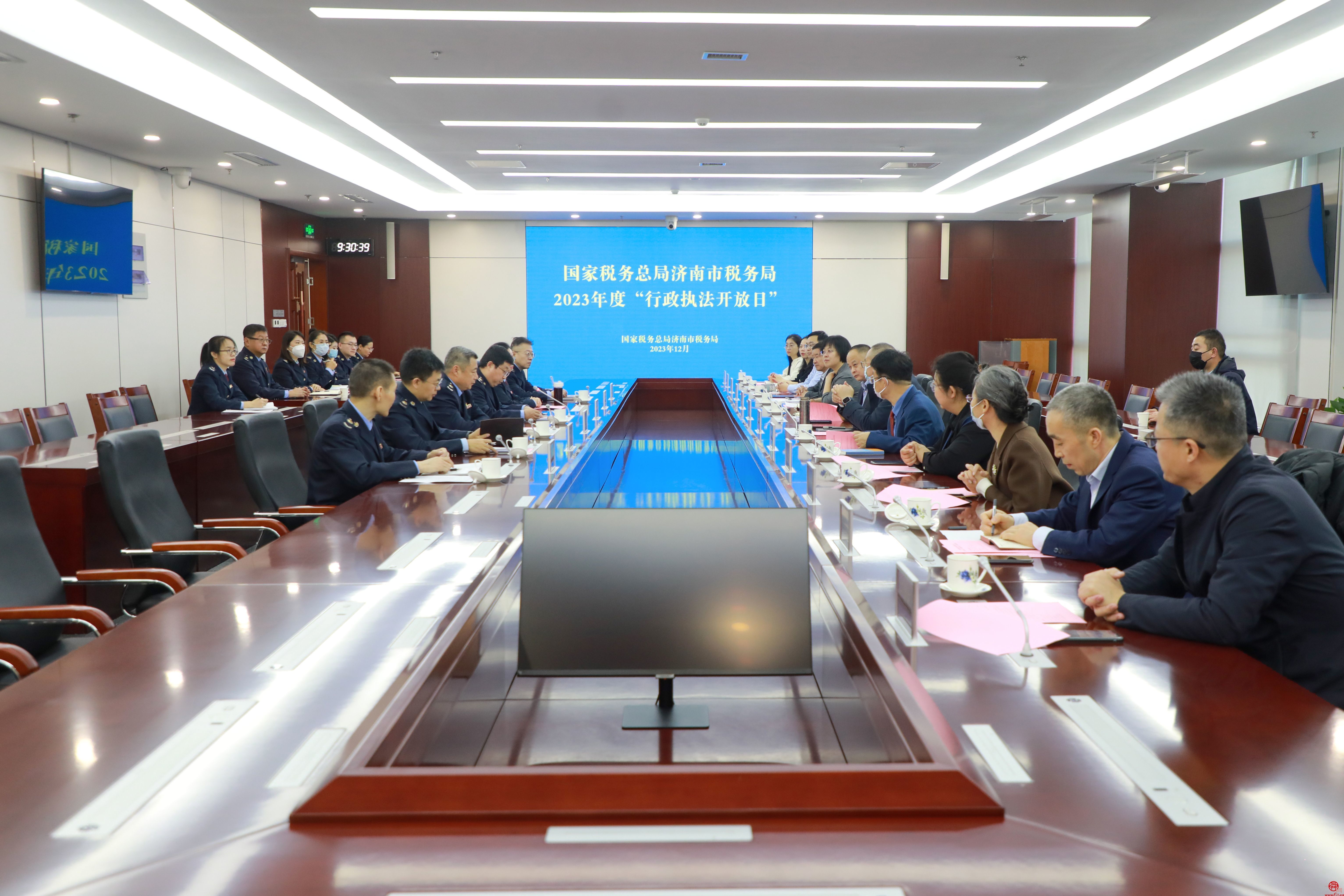 近距离感受税收营商环境的优化 济南市税务局开展“行政执法开放日”活动