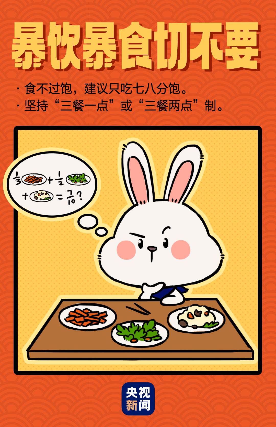 健康过年的正确姿势 快来解锁！