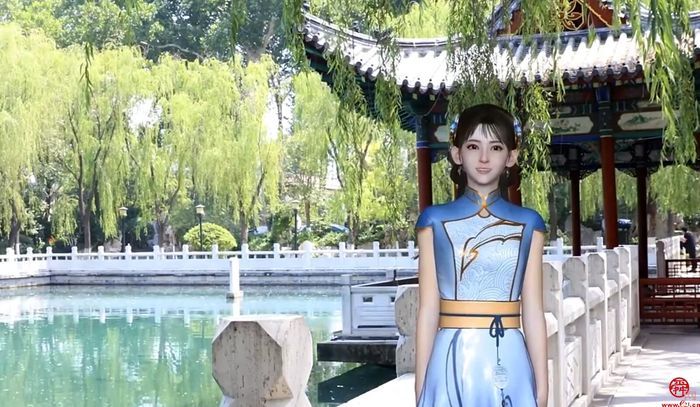 数字人带您打卡珍珠泉