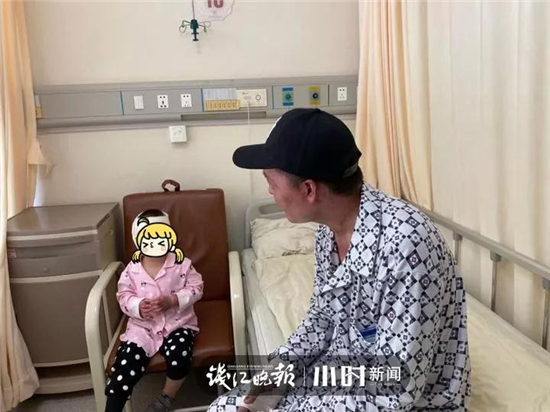 劫后余生57天后杭州这对父女第一次见面！爸爸哽咽：这么小 受这么大罪