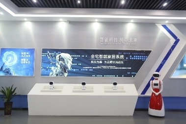 智能智造未来已来  品味山东采访团看菏泽电商发展体验智能家居