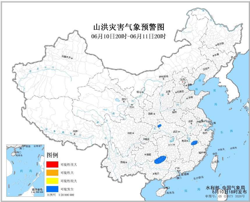 多部门预警：南方多地可能发生山洪或地质灾害