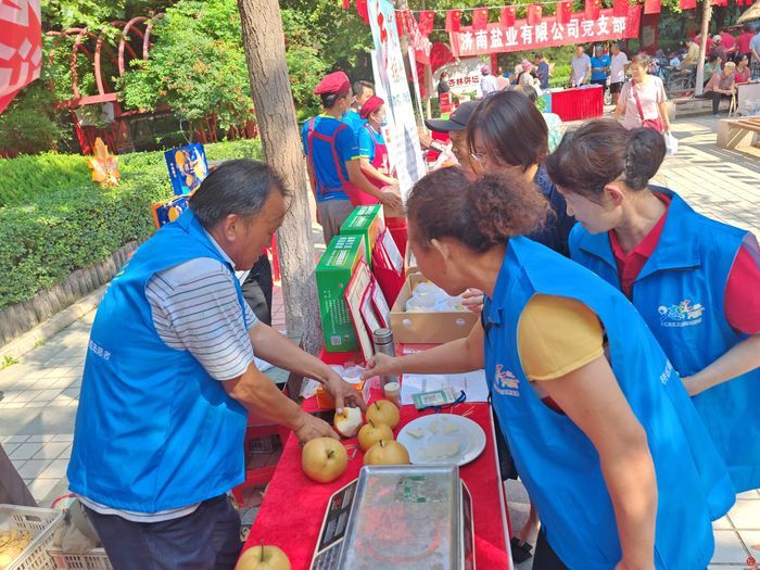 怎一个“燃”字了得！天桥乡村振兴爱心集市火热开幕