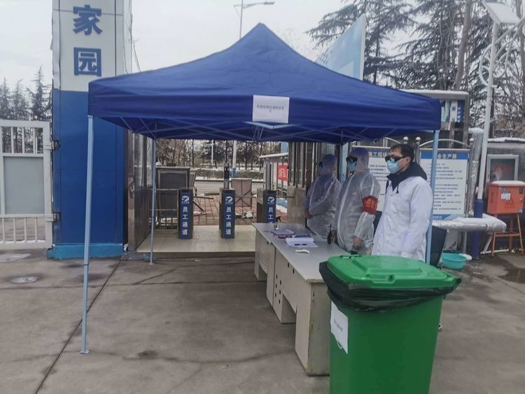 济莱高铁章丘南站全面复工