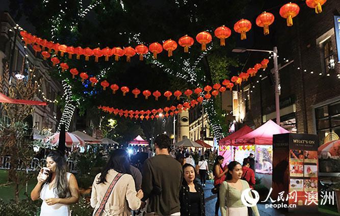 澳大利亚悉尼岩石区举办2021牛年新春集市