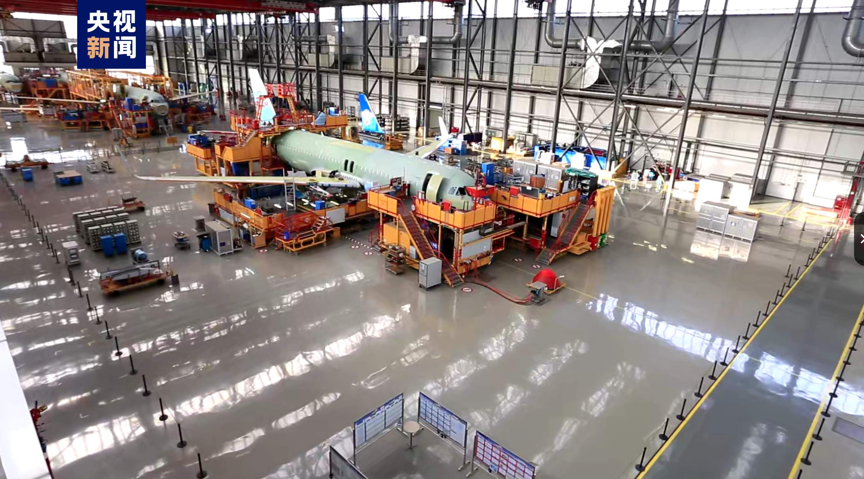 空客天津A320系列飞机第二条总装线项目开工