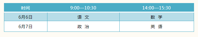 2020山东体育单招文化考试6月6日开考，这些准备要做好！